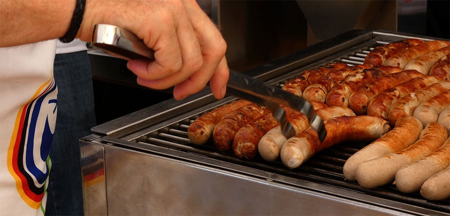 Barbecue Meat Sausages 