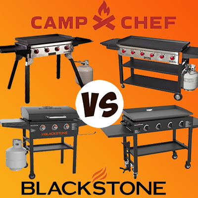 Camp Chef vs. Blackstone – How to choose the best griddle?