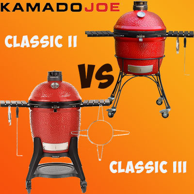 Kamado Joe Classic 2 vs. 3 Comparison Review